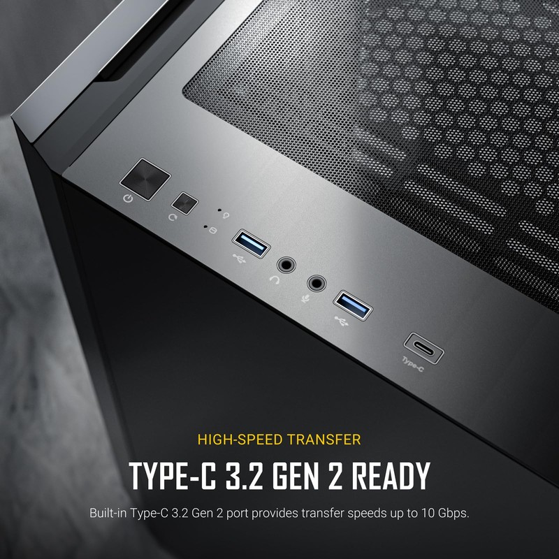 Antec Performance Series P20C, Massive Metal Mesh Front Panel, 3