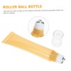 Healeved 5pcs Eye Cream Tubes Empty Cosmetic Dispenser Roller Applicator