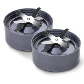 Blender Replacement Extractor Cross Blade for Nutribullet 900W 600W 900 MEGA (2 Pack)