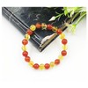 PRECIOUS PEBBLE Positive Vibes Beaded Bracelet – Natural Carnelian &