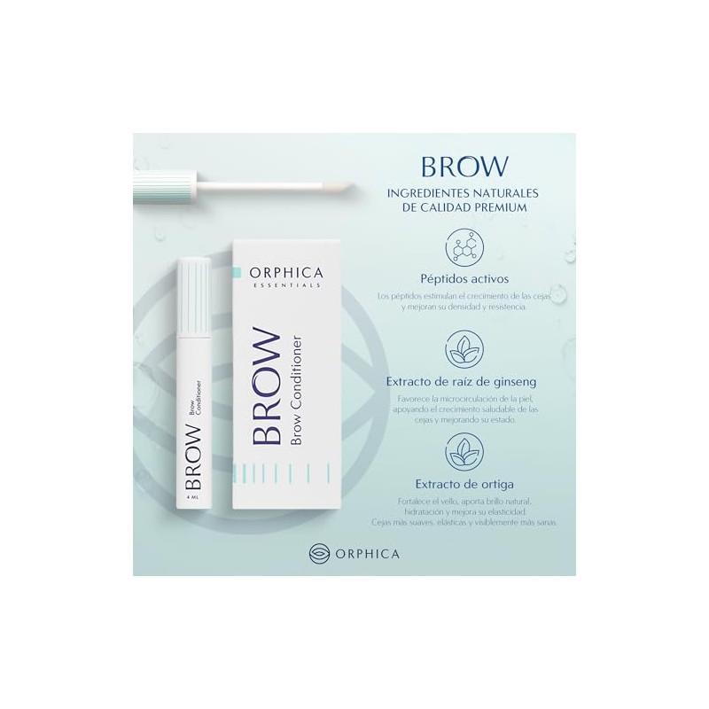 ORPHICA BROW Acondicionador de cejas, Serum acelerador de crecimiento de