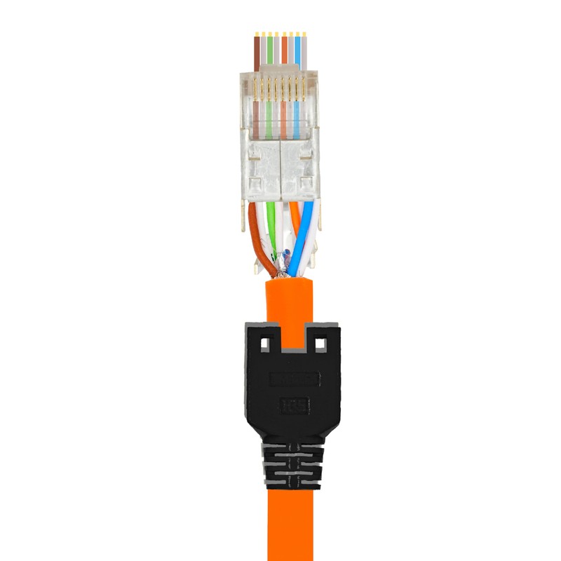 BIGtec Hirose TM11 RJ45 Connectors Network Connectors Pack of 25