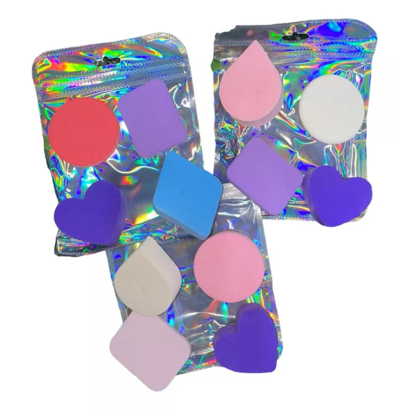 KH Docena De Sets 4 Esponjas Para Maquillaje Facial Aplicadora