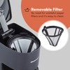Elite Gourmet EHC116 Dual Drip Double Coffee Maker Brewer Includes