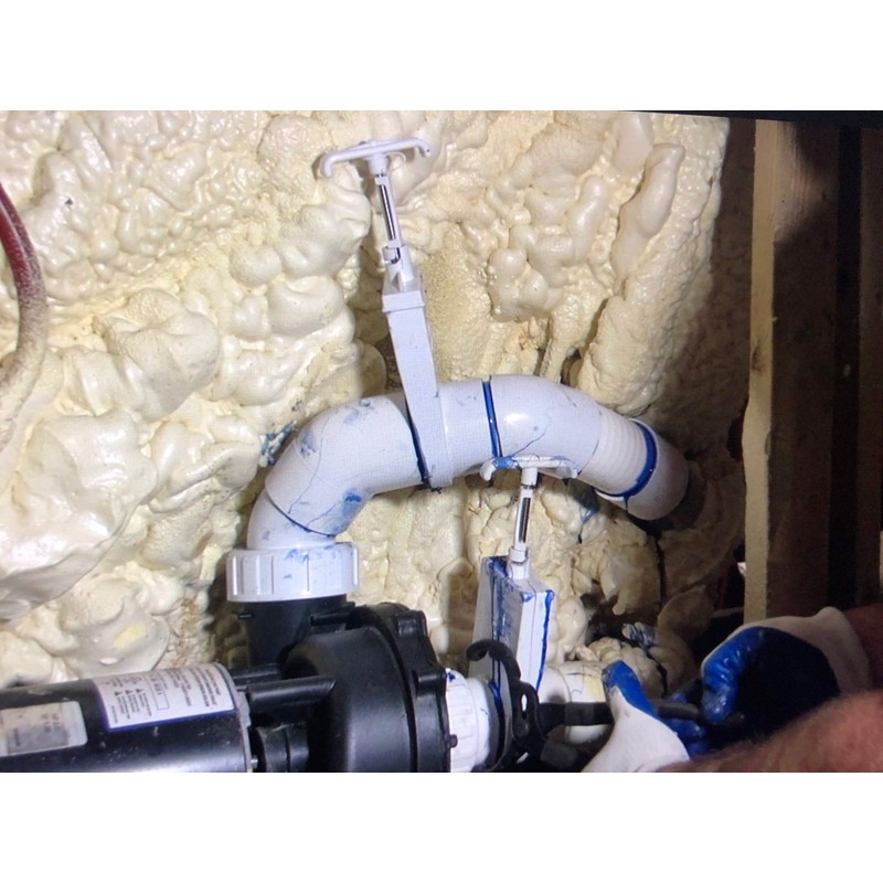American Spa Parts Dynasty Hot Tub 2" 45° Pump Union