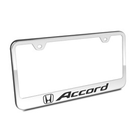Au-Tomotive Gold, INC. Honda Accord Chrome License Frame