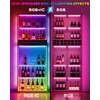 LED Strip Lights 4 Pre-Cut RGB Led Light Strip With