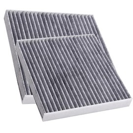 HONDA Air Conditioner Filter N-BOX NBOX JF3, JF4 / N-WGN JH3, JH4 / N-WAN NVAN JJ1, JJ2 / N-ONE JG3 JG4 with Activated Carbon Replacement, Special 5 Layer Structure, Exhaust Gas & Antibacterial, Honda