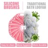 Silicone Body Scrubber Shower Brush Gentle Exfoliating for Sensitive Skin