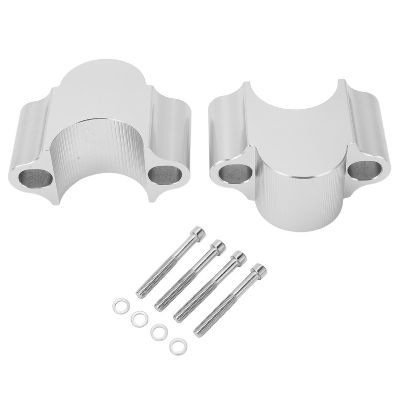 28mm Motorcycle Handlebar Riser Clamp Universal 30mm Height Mount Clamp