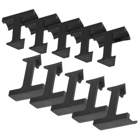 Operitacx Pack of 10 Water Clamp for Solar Panel Solar End Clamp Solar Drain Clip Solar Panel Water Drain Clips Solar Panel Drain Clamp Solar Panel Stagnant Clip Solar Panel Clamp ABS