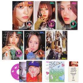OMG [Message Card ver. / Random] + 3 Extra Photocards