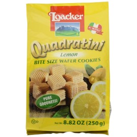 Loacker Wafer Quadratini Lemon 250g