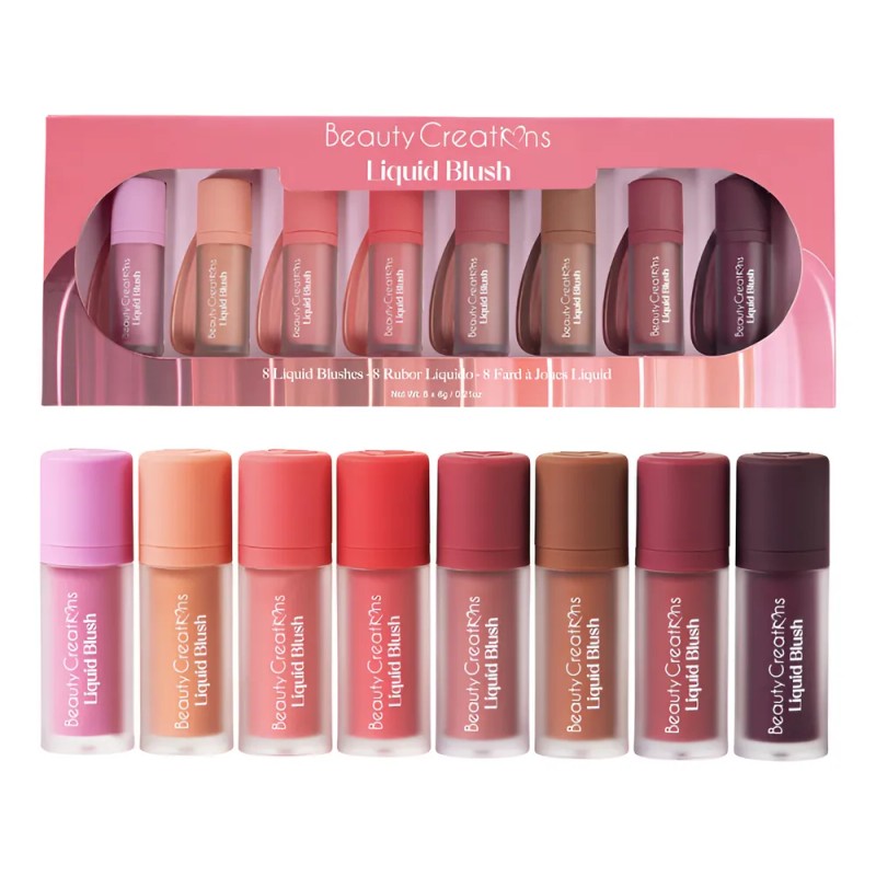 Set Coleccion Rubor Liquido Beauty Creations Liquid Blush Set Completo