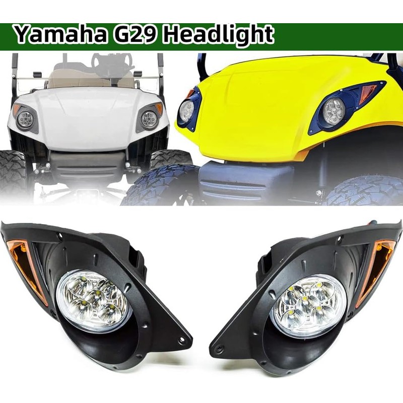 Golf Cart light Compatible Yamaha G29 Complete ultimate LED Light