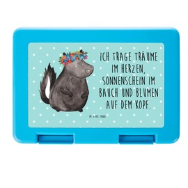 Mr. & Mrs. Panda Skunk Flower Girl Lunch Box - Gift, Laughter, Namaste, Lunch Box, Life, Skunk, Lunch Box, Snack Box, Lunch Box