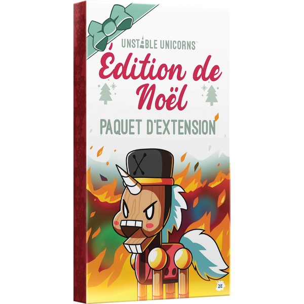 Asmodee - TeeTurtle - Unstable Unicorns - Extension : Edition de Noël - Jeux de société - Jeux de Cartes - Jeux Adultes et Enfants à partir de 8 Ans - 2 à 8 Joueurs - Version française