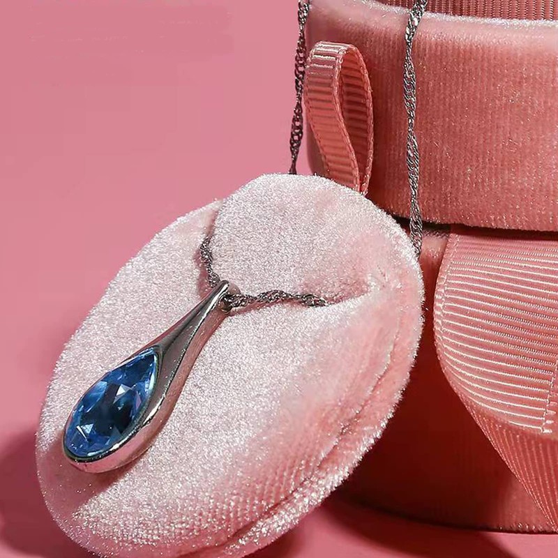 TIANYING Necklace Case Jewelry Gift Box Cute Pendant Box Compact