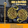 5/16" Trailer Safety Chains G80 Tow Chains with G70 Clevis