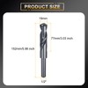 HARFINGTON 19mm Drill Bit 1/2" Reduced Shank Round 4341 High