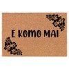 Welcome Doormat Coco Coir Door Mat Gift E Komo Mai