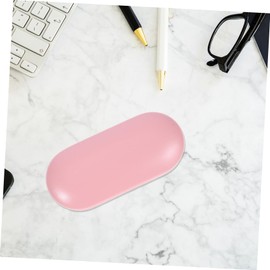 TOVINANNA Portable Eyeglass Case Double Layer Contacts Lens Applicator for Women Hard Case Travel Accessory