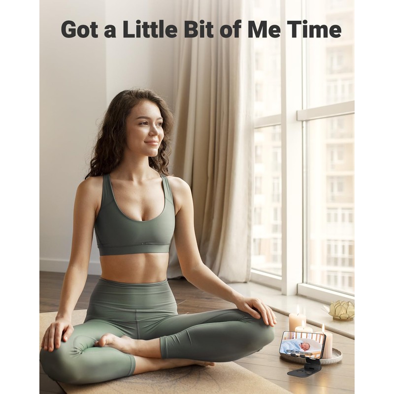 MUBVIEW 5G WiFi Indoor Security Camera No Subscription, Pet Camera