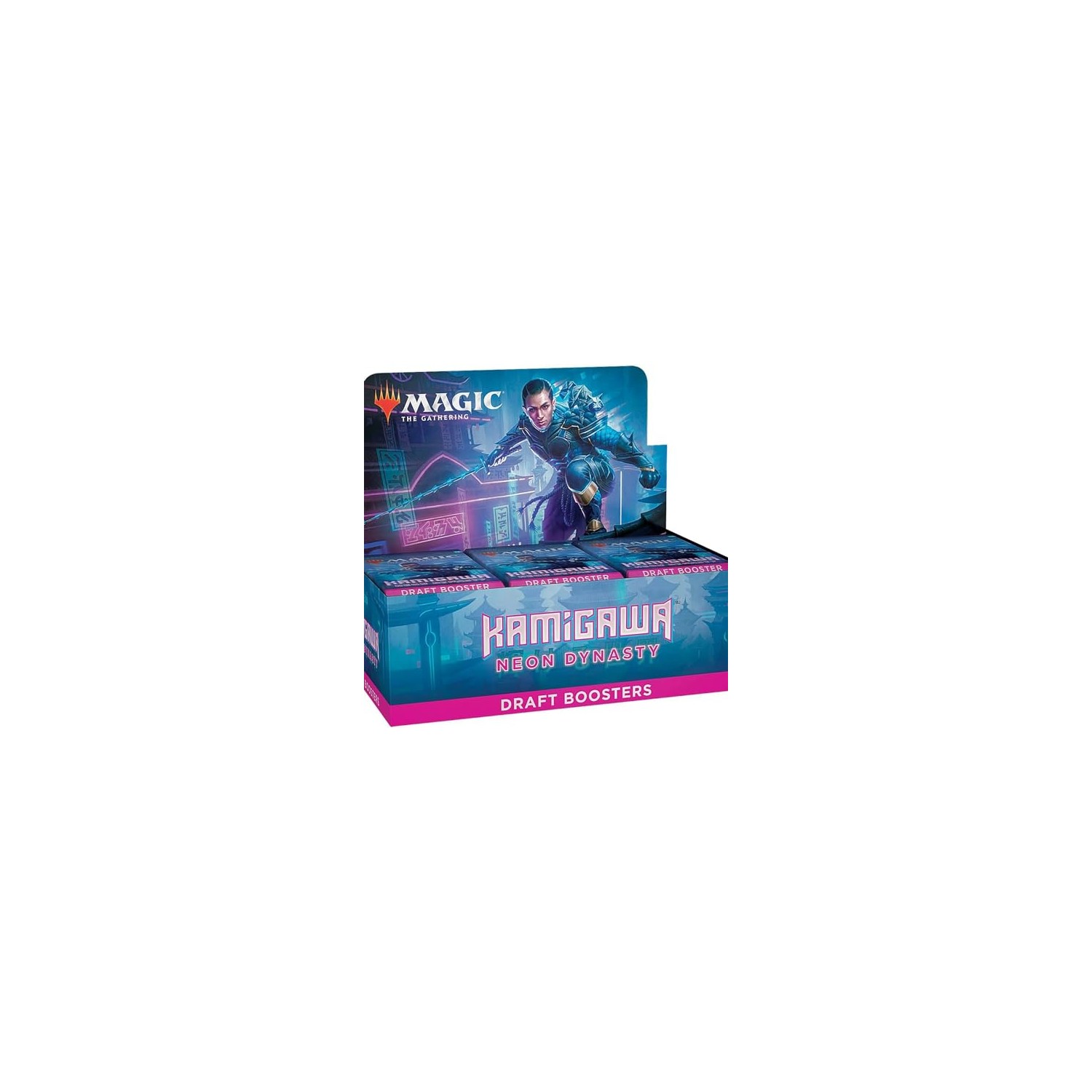 Magic The Gathering C91980001 Kamigawa Neon Dynasty Draft Booster ...