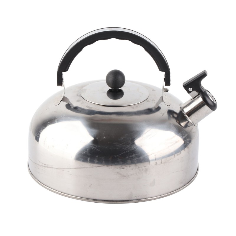 3L Stainless Steel Whistling Tea Kettle Fast Heating One Touch