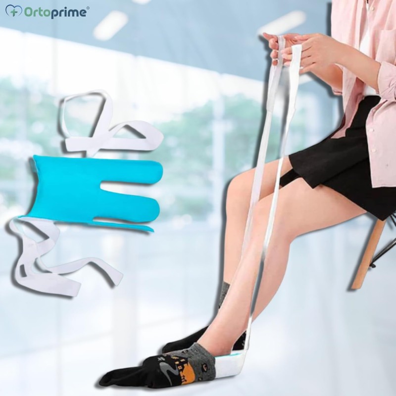 OrtoPrime Piece Dressing Aid for Socks Stocking Puller – Sock