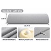 Memory Foam Lumbar Support Pillow for Reclining – Semi-Roll Back