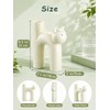 Ceramic Cat Vase, Cute Cat Themed Gifts for Women, Home