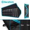 DURATECH Anti-Slip Ratcheting Wrench Set, Combination Wrench Set, 10-Piece, Metric