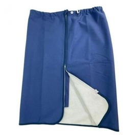 Waterproof mat skirt type skirt for the elderly blue L