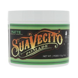 Suavecito Pomade Matte (No Shine) Formula 4 oz, 1 Pack - Medium Hold Hair Pomade For Men - Matte Hair Paste For Natural Texture Hairstyles