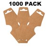 1000 Pack Jewelry Display Cards - Necklace, Bracelet & Choker