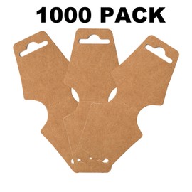 1000 Pack Jewelry Display Cards - Necklace, Bracelet & Choker Cards - Easy & Simple Display Solution, Bulk Pack