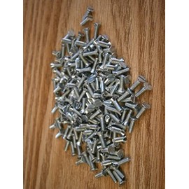 New Pack of 4-40 X 3/8" L Slot Flat Machine Screw Steel Zinc Lot of 100#1451 Multi-Purpose Comprehensive Hardware Fastener Assortment Kit WnyNEH04077