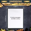 AMGSH 8.5 x 11 Inch Menu Covers, 10 Pack 1