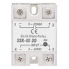 Oumefar 40A 1Pc SSR-40 DD Relay Compact Solid State Relay