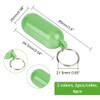 nbeads Pack of 4 2 Colours Floating Plastic Key Ring,