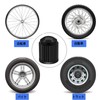 Air Valve Caps Tire Caps with Sealing Gasket Ring for