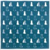 Wataol Semi Wash (Towel Handkerchief), Sitting Dog, Gray