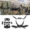 Correa de Barbilla para Casco y Almohadillas para Casco, Acolchado