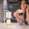 zukakii Candle Warmer Lamp 2 Pack Adjustable Height Dimmable Candle