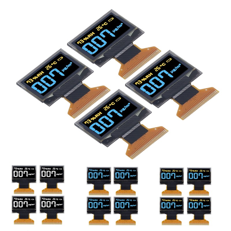 4Pcs 0.96in Organic Light Emitting Diode LCD Display 30PIN 128x64