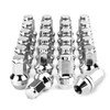 YYHHZZ 24PCS M14 x 2 One-Piece Factory Style Chrome Lug
