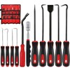 XQX 11Pcs Precision Pick & Hook Set with Scraper and