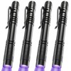 COSOOS UV Black Light Flashlights, 4 Pack 395nm Mini Pen
