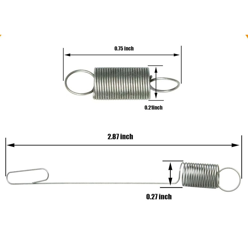 YIBOCO 699056 790849 Air Blade Throttle Spring and Governor Spring,